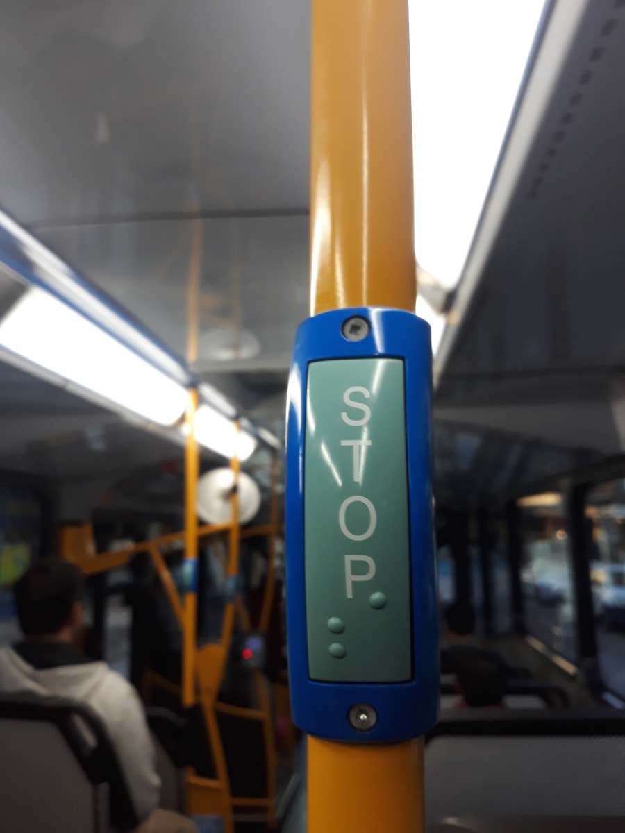 Photo "Flirting in public transport"
